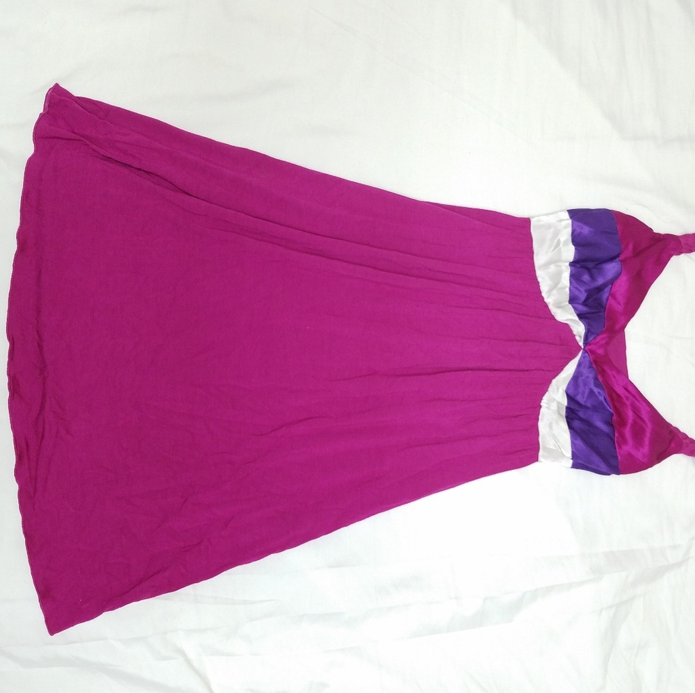 BUFFALO David Bitton Purple braided strap dress
